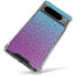 Cheetah Print Purple and Blue Google Pixel 8 Pro Clear Case